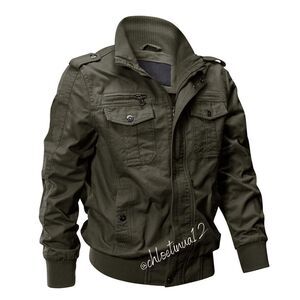 New Cotton Army Military Jacket Windbreaker Coat